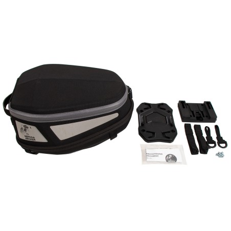 Hepco e Becker 640824 00 01 Borsa Posteriore Royster Sport Nera Con Seatpad Basic, Volume 11-15 L