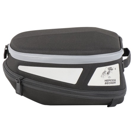 Hepco e Becker 640824 00 01 Borsa Posteriore Royster Sport Nera Con Seatpad Basic, Volume 11-15 L