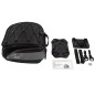 Hepco e Becker 640822 00 01 Borsa Posteriore Street Con Seatpad Basic, 7-10 L, Nera