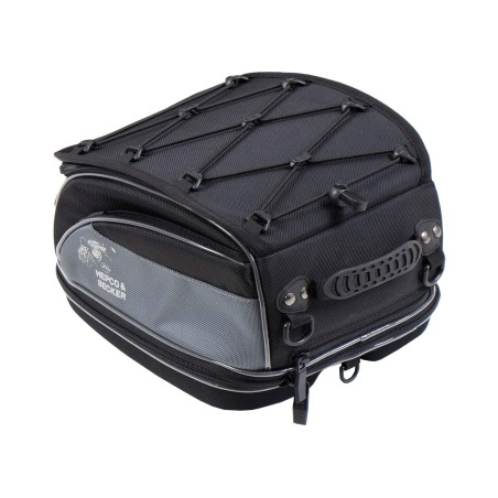 Hepco e Becker 640822 00 01 Borsa Posteriore Street Con Seatpad Basic, 7-10 L, Nera
