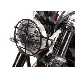 Hepco e Becker Griglia Di Protezione Faro Nera Per Triumph Scrambler 1200 X Dal 2024