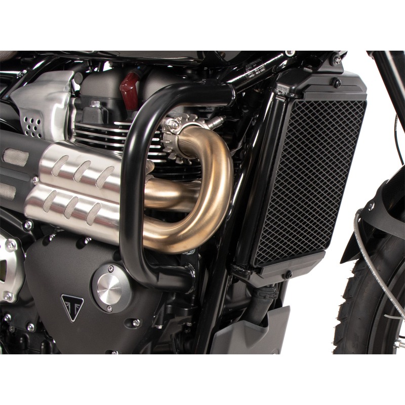 Hepco e Becker Paramotore Nero Per Triumph Scrambler 1200 Xe Dal 2024