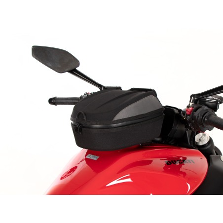 Hepco e Becker Anello Serbatoio Basic Blocco Meccanico, Argento, Per Ducati Diavel V4 Dal 2023