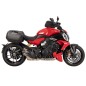 Hepco e Becker Anello Serbatoio Basic Blocco Meccanico, Argento, Per Ducati Diavel V4 Dal 2023