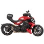Hepco e Becker Anello Serbatoio Basic Blocco Meccanico, Argento, Per Ducati Diavel V4 Dal 2023