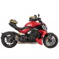 Hepco e Becker Anello Serbatoio Basic Blocco Meccanico, Argento, Per Ducati Diavel V4 Dal 2023
