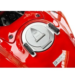 Hepco e Becker 516780 00 09 Anello Serbatoio Basic Colore Argento Per Aprilia Tuono 1000 R/factory Dal 2009 Al 2011