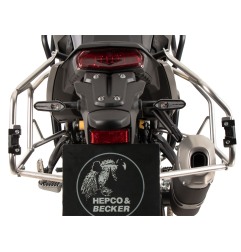 Hepco e Becker 6514582 00 22 00 40 Set Portavaligie Laterali Xplorer Cutout Argento Per Yamaha Ténéré 700 Dal 2025