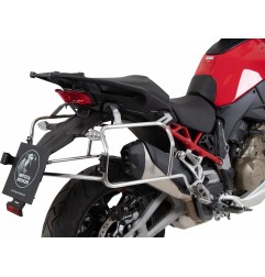 Hepco e Becker 6517680 00 22 00 40 Set Portavaligie Laterali Xplorer Acciaio Inox Per Ducati Multistrada V4 Dal 2025