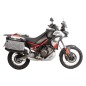 Hepco e Becker 6517686 00 01 00 40 Set Portavaligie Laterale Con Valigie Xplorer Nero E Argento Per Aprilia Tuareg 660 Dal 2025