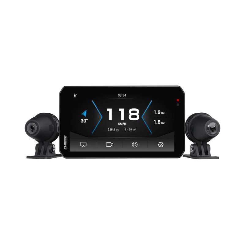 Chigee AIO-5 EVO MFP0231 CarPlay dashcam moto 5" Chigee AIO-5 EVO MFP0231 CarPlay dashcam moto 5"