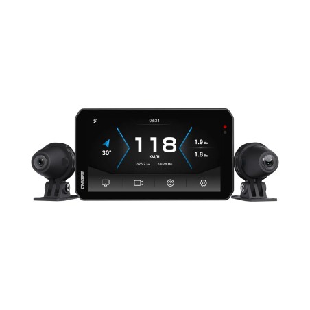 Chigee AIO-5 EVO MFP0231 CarPlay dashcam moto 5"