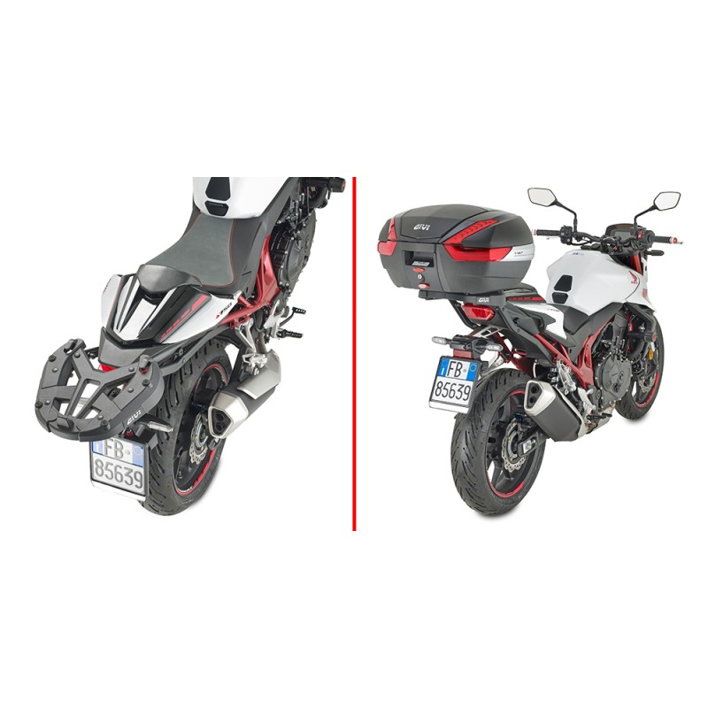 Givi SR1221 portapacchi attacco bauletto Honda CB 750 Hornet E-Clutch dal 2026 Givi SR1221 portapacchi attacco bauletto Honda CB 750 Hornet E-Clutch dal 2026