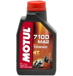 OLIO MOTUL 4T 100% SINTETICO 7100 MA2  10W40