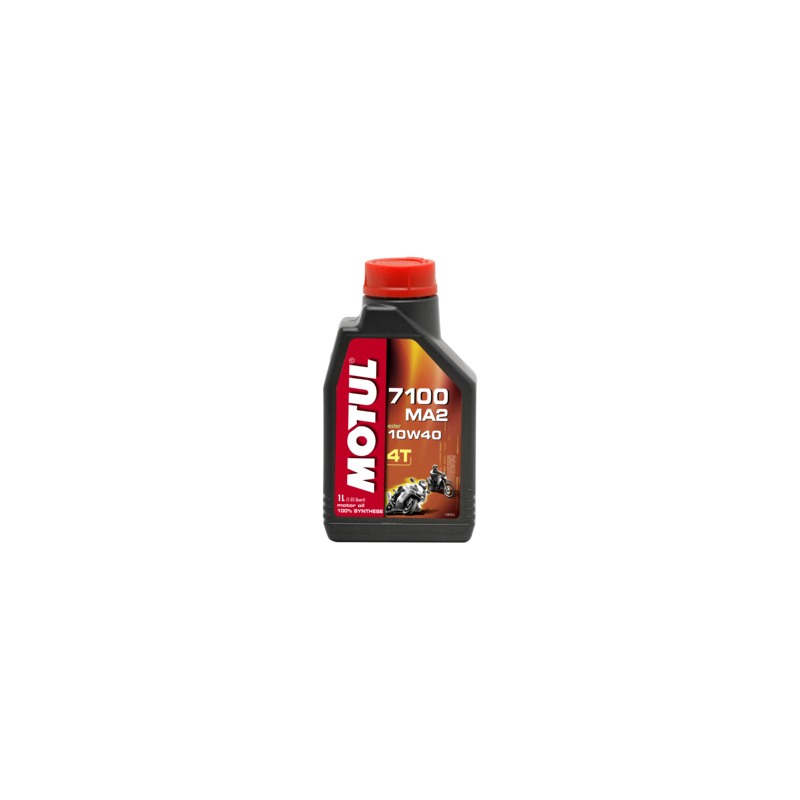 OLIO MOTUL 4T 100% SINTETICO 7100 MA2  10W40