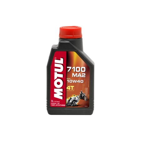 OLIO MOTUL 4T 100% SINTETICO 7100 MA2  10W40