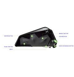 Interfono bluetooth Scorpion EXOCOM Link-1C Singolo