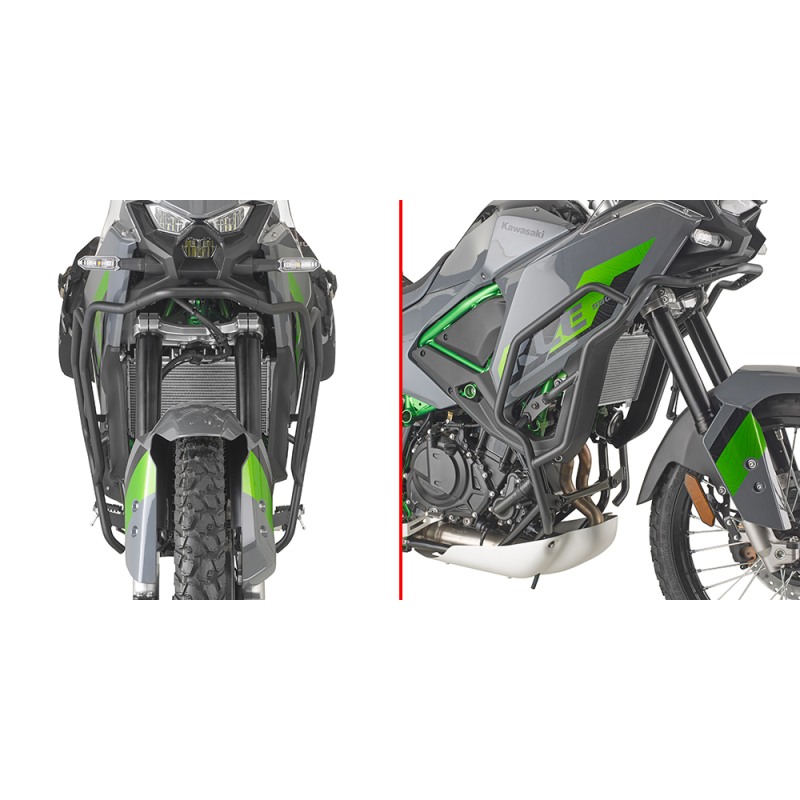 Givi TN4139 paramotore tubolare Kawasaki KLE 500 e SE dal 2026 Givi TN4139 paramotore tubolare Kawasaki KLE 500 e SE dal 2026