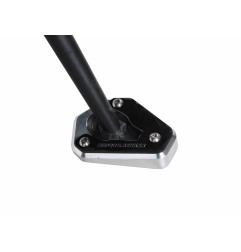 Hepco e Becker 42112562 00 91 Piastra Cavalletto Laterale Argento E Nero Per Kawasaki Z 650 S Dal 2026