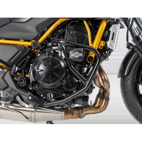 Hepco e Becker Paramotore Nero Con Pad Di Protezione Per Kawasaki Z 650 S Dal 2026