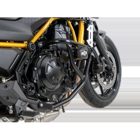 Hepco e Becker Paramotore Nero Con Pad Di Protezione Per Kawasaki Z 650 S Dal 2026