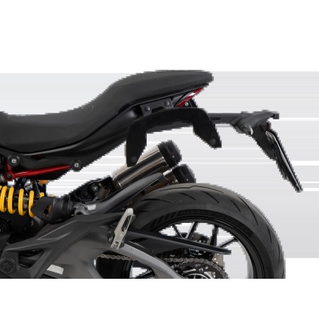 Hepco e Becker Portaborse Laterale C-bow Nero Per Ducati Monster 890/+ Dal 2026