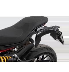 Hepco e Becker Portaborse Laterale C-bow Nero Per Ducati Monster 890/+ Dal 2026