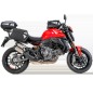 Hepco e Becker Portaborse Laterale C-bow Nero Per Ducati Monster 890/+ Dal 2026