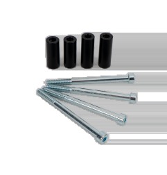 Hepco e Becker 42187661 00 01 Kit Estensione Viti C-bow Per Royal Enfield Himalayan 450 Versione Rally Tail Dal 2024