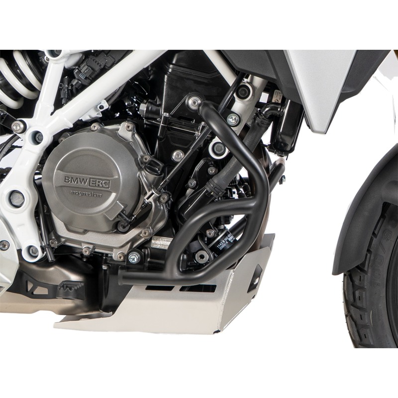 Hepco e Becker Paramotore In Acciaio Tubolare Nero Per Bmw F 450 Gs Dal 2026