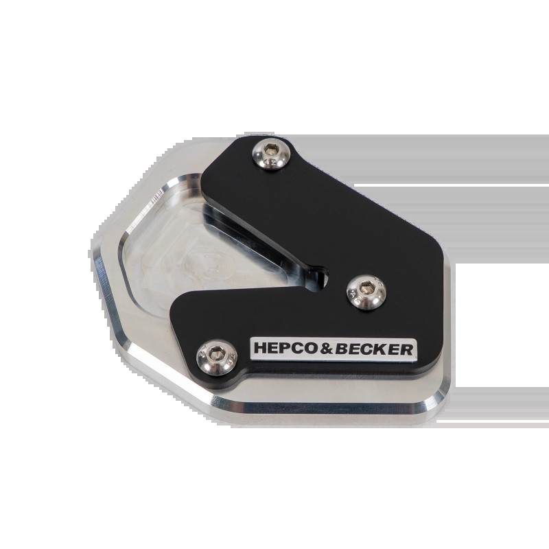 Hepco e Becker 42116553 00 91 Piastra Cavalletto Argento/nero Per Bmw F 450 Gs Dal 2026