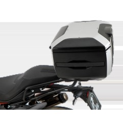 Hepco e Becker Set Portapacchi Smartrack Con Topcase Xcore Argento/nero Per Ducati Monster 890/+ Dal 2026