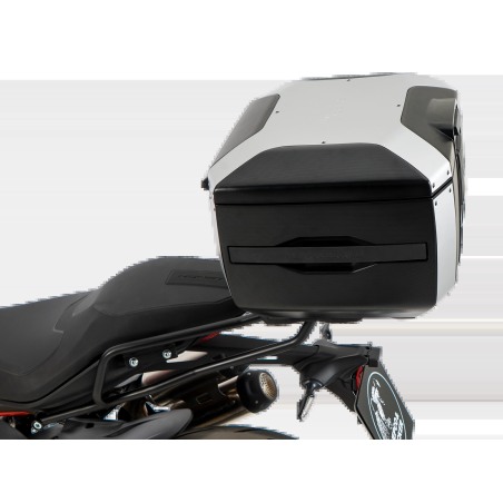 Hepco e Becker Set Portapacchi Smartrack Con Topcase Xcore Argento/nero Per Ducati Monster 890/+ Dal 2026