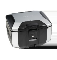 Hepco e Becker Portapacchi Smartrack Con Topcase Xcore Argento E Nero Per Harley-davidson Pan America 1250 Dal 2021