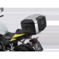 Hepco e Becker Set Portapacchi Con Bauletto Xcore Smartrack Silver/black Per Honda Cb 500 Hornet Dal 2024