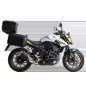 Hepco e Becker Set Portapacchi Smartrack Con Bauletto Xcore Antracite Per Honda Cb 500 Hornet Dal 2024