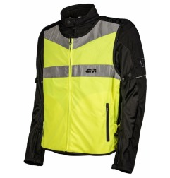 Givi VEST02 Trekker vest Gilet alta visibilità giallo fluo 