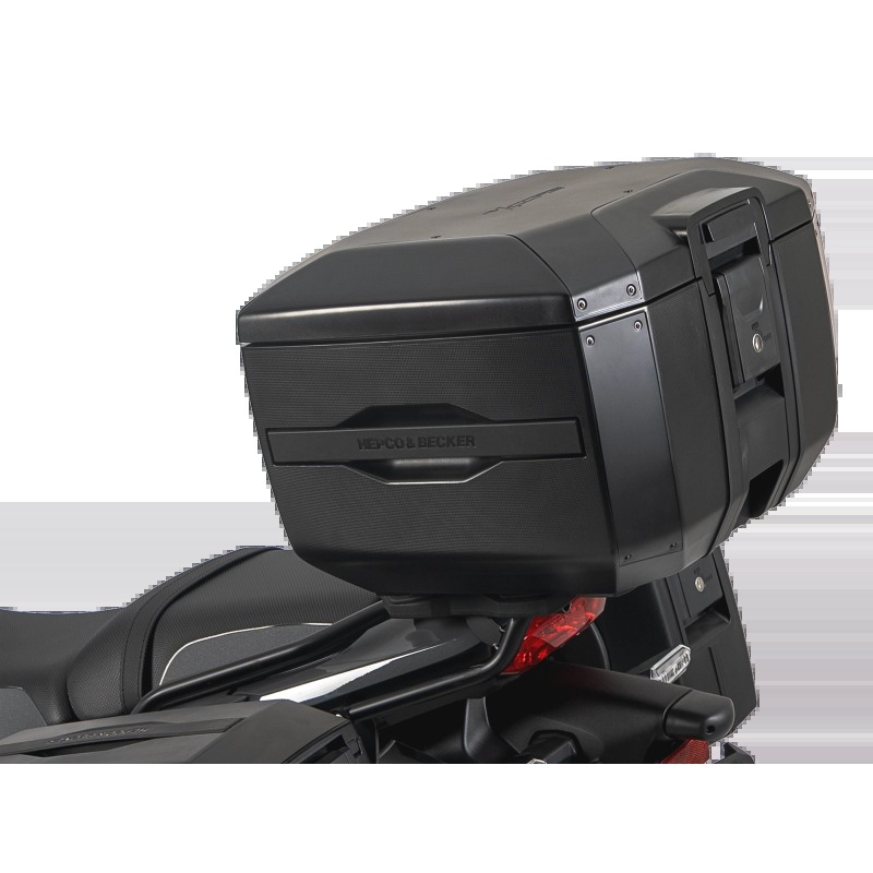 Hepco e Becker Set Portapacchi Smartrack Con Bauletto Xcore Nero Per Kawasaki Kle 500/se Dal 2026