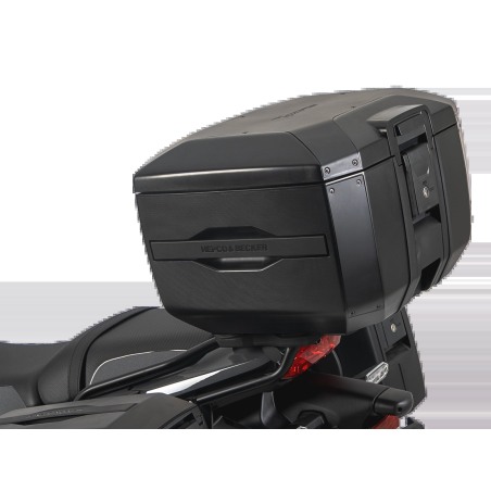 Hepco e Becker Set Portapacchi Smartrack Con Bauletto Xcore Nero Per Kawasaki Kle 500/se Dal 2026