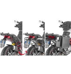 Givi PLOR7412CAM Telaietti laterali Trekker Outback Ducati Multistrada 950 /S / V2 /1200 / 1260 / 1260 / Enduro