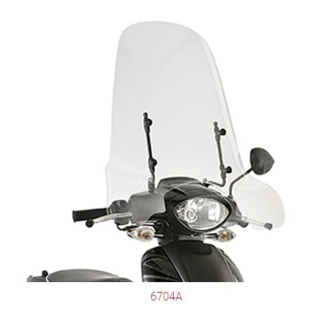 Givi 6704A Parabrezza APRILIA SCARABEO 50 (14  20)