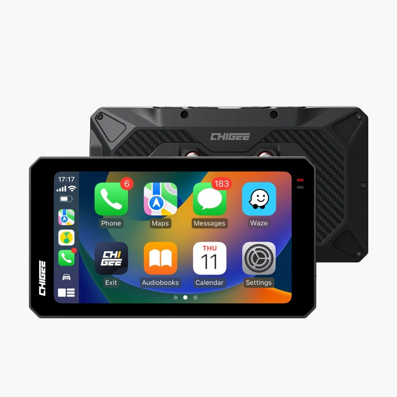 Chigee AIO-6 Max: Display Smart per Moto con CarPlay e Android Auto Chigee AIO-6 Max: Display Smart per Moto con CarPlay e Android Auto