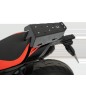 Hepco e Becker Sportrack Fisso In Alluminio Nero Per Aprilia Tuono V4 Factory Dal 2025