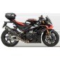 Hepco e Becker Sportrack Fisso In Alluminio Nero Per Aprilia Tuono V4 Factory Dal 2025