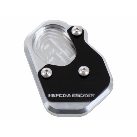 Hepco e Becker 42117716 00 91 Piastra Cavalletto Argento E Nero Per Aprilia Tuono V4 Factory Dal 2025