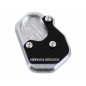 Hepco e Becker 42117716 00 91 Piastra Cavalletto Argento E Nero Per Aprilia Tuono V4 Factory Dal 2025