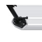 Hepco e Becker 42117715 00 91 Piastra Cavalletto In Alluminio Cnc Nera/argento Per Voge Ds 900 X Dal 2024