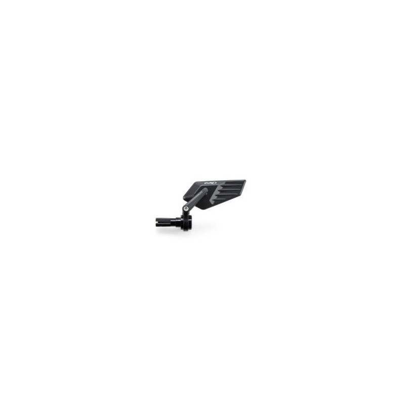 Puig Racing 22668N Specchietto Retrovisore Sinistro Bladed Nero, Alluminio Cnc, Non Omologato