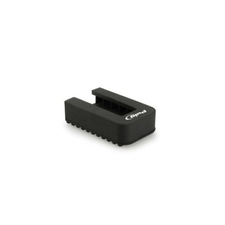 Puig Racing 22802N Base Protettiva Cavalletto Laterale Nera, Piedino Fino A 40 Mm