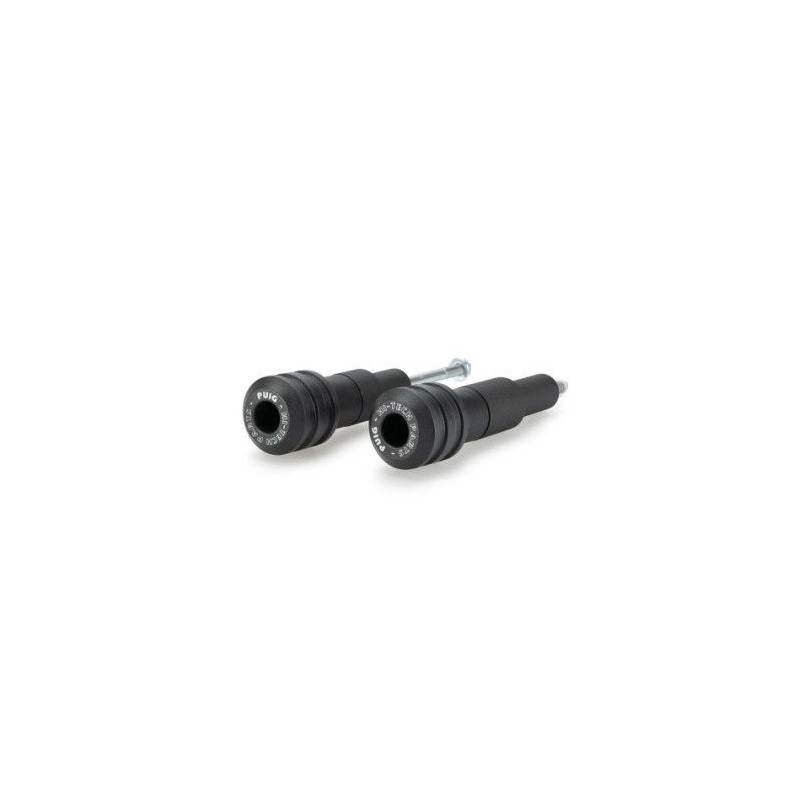 Puig Racing 22903N Tamponi Paratelaio Vintage 2.0 Neri Per Royal Enfield Guerrilla 450 Dal 2024